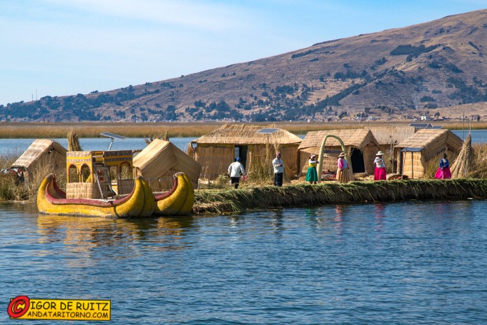 Islas Uros (lago Titicaca)